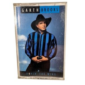 Garth Brooks Ropin the Wind Cassette Tape‎ 1991 Capitol Nashville Country